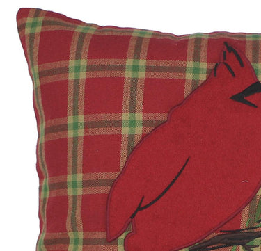 Yuletide Red Pillow PL054019 - The Fox Decor